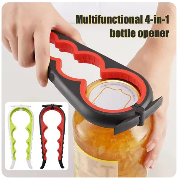 4-in-1 Multifunction Can & Bottle Opener